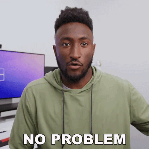 No Problem Marques Brownlee GIF - No Problem Marques Brownlee It'S Fine GIFs