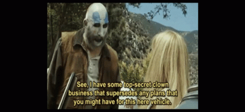 House Of1000corpses Horror GIF - House Of1000corpses Horror Captain Spaulding GIFs