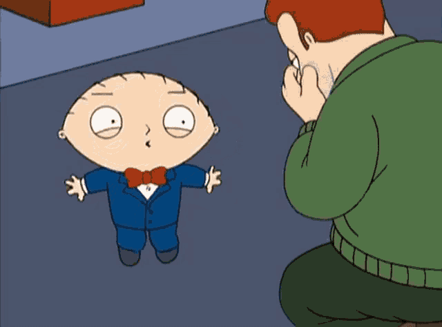 Stewie Griffin Family Guy GIF - Stewie Griffin Family Guy Suit GIFs