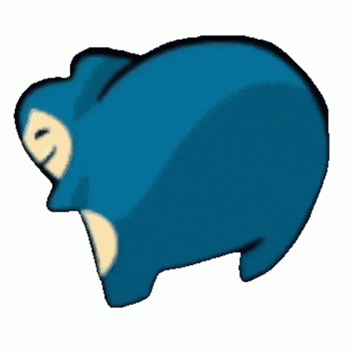 a cartoon drawing of a blue sheep with a yellow face .