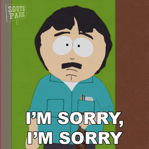 Im Sorry Im Sorry Randy Marsh GIF - Im Sorry Im Sorry Randy Marsh South Park GIFs
