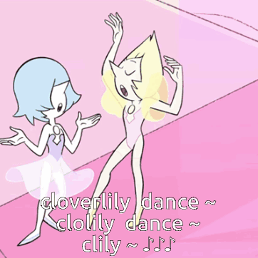 Cloverlily Blue Pearl GIF - Cloverlily Blue Pearl Yellow Pearl GIFs