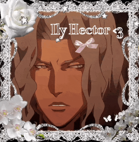 a picture of a man with the name illy hector written on it
