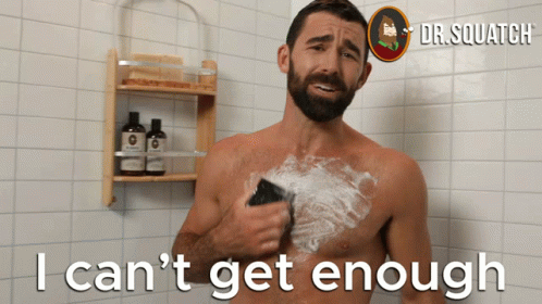 I Cant Get Enough Soap GIF - I Cant Get Enough Cant Get Enough Soap GIFs