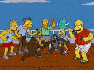 Simpsons Fight GIF - Simpsons Fight Me GIFs