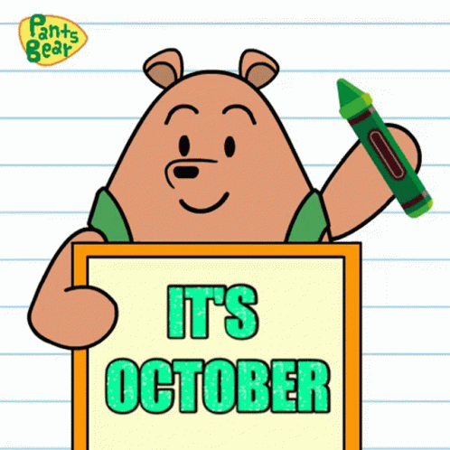 Its October Happy October GIF - Its October Happy October October GIFs