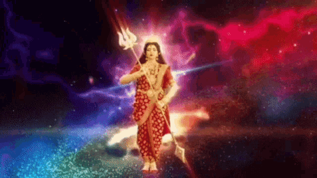 Durga Devi GIF - Durga Devi Mother Of Our Universe GIFs