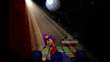 sonic the hedgehog is playing a video game in front of a crowd of people