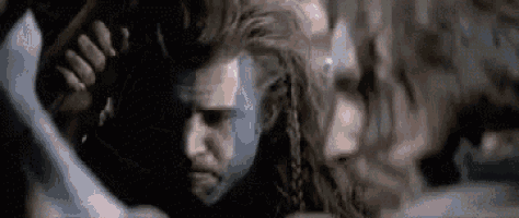 Braveheart Mel Gibson GIF - Braveheart Mel Gibson Fight GIFs