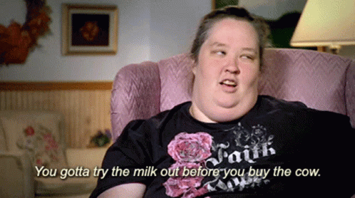 Milk Out Cow GIF - Milk Out Cow Mama June GIFs