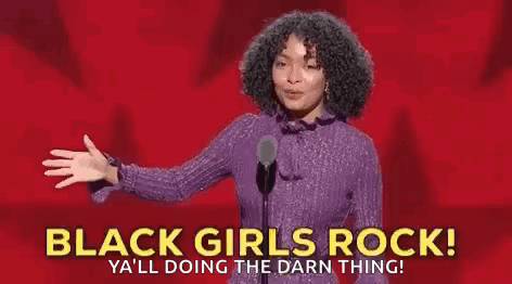 Yara Shahidi Black Girls Rock GIF - Yara Shahidi Black Girls Rock Bet GIFs
