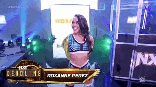 roxanne perez is a female wrestler on the nxt show