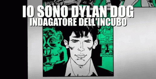 Dylan Dog Fumetto Italiano Fumetti Italiani Detective Indagatore Delll'Incubo Tiziano Scalvi GIF - Italian Comics Comics I Am Dylan Dog GIFs