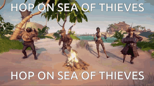 Hop On Sea Of Thieves GIF - Hop On Sea Of Thieves Sea Of Thieves GIFs