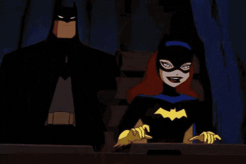 Batgirl Batman GIF - Batgirl Batman Computer GIFs