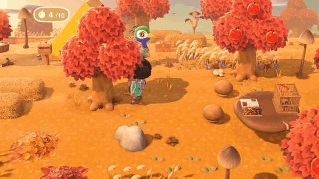a screenshot of animal crossing new horizons with 4/10