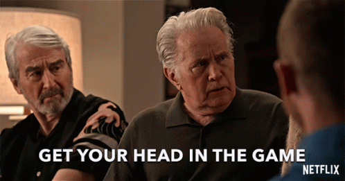 Get Your Head In The Game Sam Waterston GIF - Get Your Head In The Game Sam Waterston Sol Bergstein GIFs