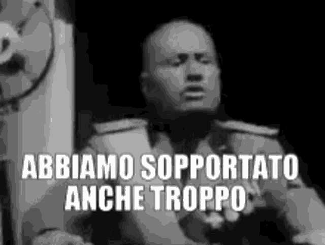 Benito Mussolini Head Shake GIF - Benito Mussolini Head Shake No GIFs
