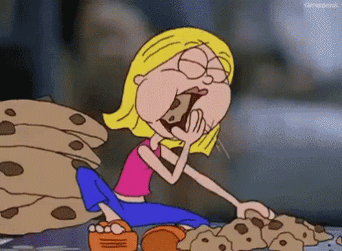 Lizzy Mcguire Cookies GIF - Cookies Eat Hungry GIFs