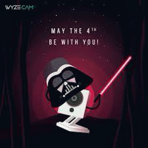 Wyze May The4th Be With You GIF - Wyze May The4th Be With You Star Wars GIFs