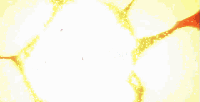 a blurry picture of a person laying on the ground with a circle of fire around them