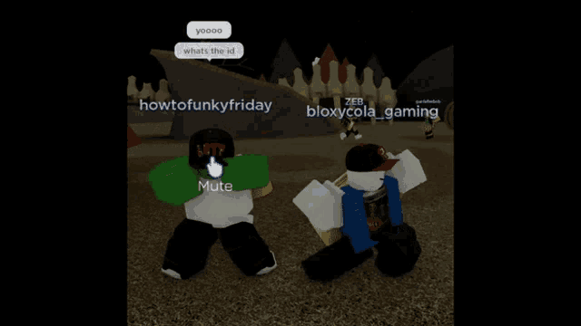 a screenshot of a video game with the name bloxycola gaming on it