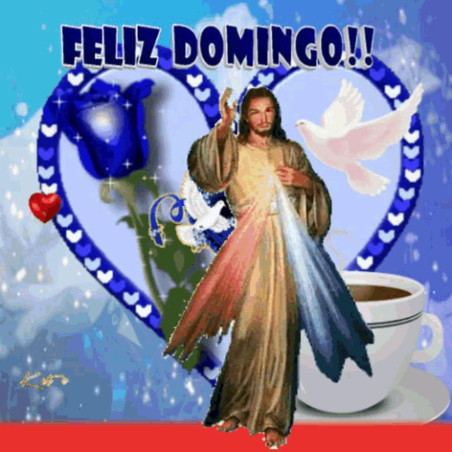 Feliz Domingo Jesus GIF - Feliz Domingo Jesus Bendiciones GIFs