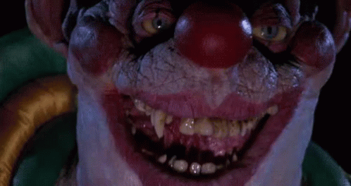 Killer Klowns From Outer Space Alien GIF - Killer Klowns From Outer Space Alien Fang GIFs