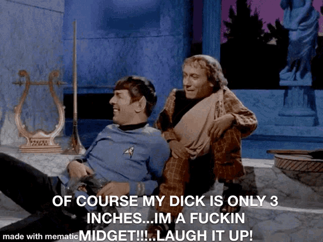 Little Dick Funny GIF - Little Dick Funny Star Trek GIFs