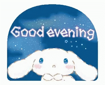 Good Evening Bunny GIF - Good Evening Bunny GIFs