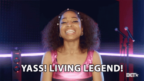 Yas Living Legend GIF - Yas Living Legend Excited GIFs