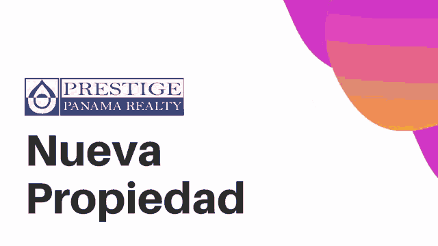a logo for prestige panama realty is displayed
