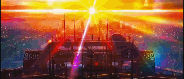 Anime Sunset GIF - Anime Sunset GIFs