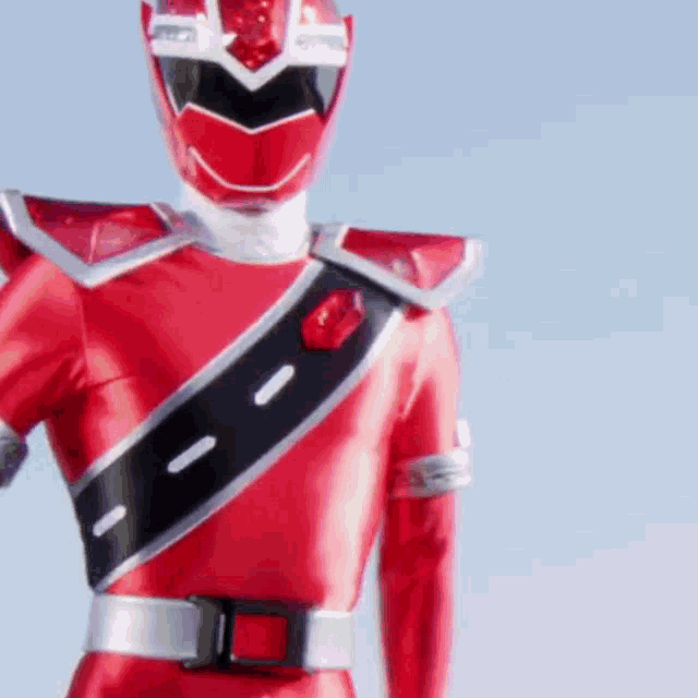Mashin Sentai Kiramager Kiramai Red GIF