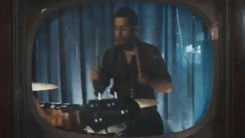 Drumming Music Video GIF - Drumming Music Video Beating The Drums GIFs
