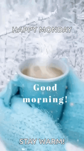 Good Morning Images New 2023 Winter GIF
