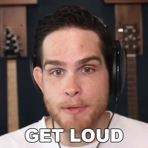 Get Loud Sam Johnson GIF - Get Loud Sam Johnson Make Noise GIFs