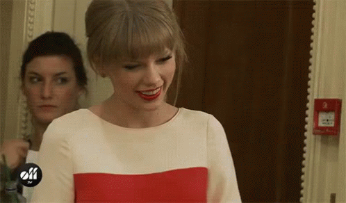 Taylor Swift GIF - Taylor Swift Happy Giggle GIFs