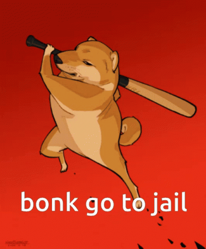 Bonk Bonk Go To Jail GIF - Bonk Bonk Go To Jail GIFs