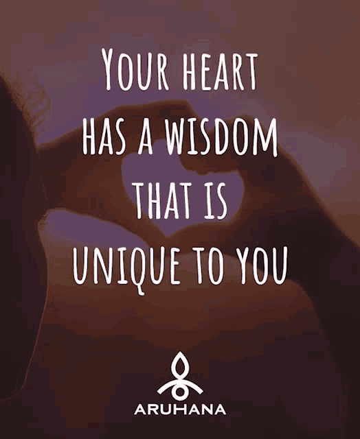 Your Heart Has A Wisdom That Is Unique To You Quote GIF - Your Heart Has A Wisdom That Is Unique To You Quote Heart GIFs