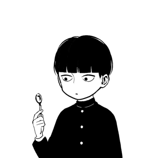 a black and white drawing of a person holding a flower .