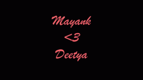 Mayank X Deetya Mayank And Deetya GIF - Mayank X Deetya Mayank And Deetya GIFs
