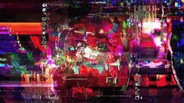 a colorful painting with the letters y and z on the bottom right corner