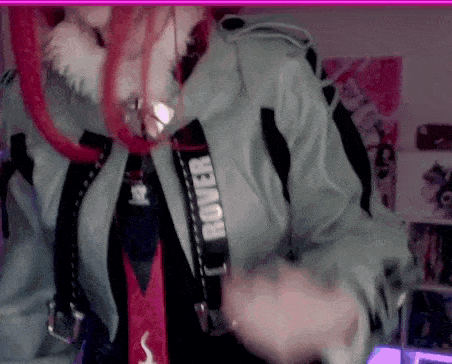 a close up of a person wearing a costume with a belt that says `` rover '' .