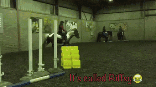 It'S Called Riffsy GIF - Riffsy Horseback Riding Horses GIFs