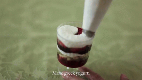 Greek Yogurt Parfait GIF - Yogurt Parfait Fresh GIFs