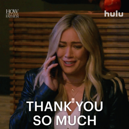 Thank You So Much Sophie GIF - Thank You So Much Sophie How I Met Your Father GIFs