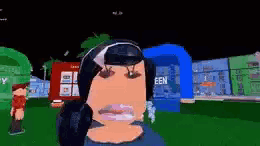 Roblox Girl With Weird Eyes Dying And Going To Hell GIF - Roblox Girl With Weird Eyes Dying And Going To Hell GIFs