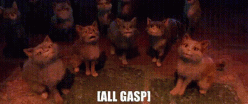 Puss In Boots Cats GIF - Puss In Boots Cats All Gasp GIFs