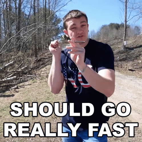 Should Go Really Fast Kendall Gray GIF - Should Go Really Fast Kendall Gray It Should Go Very Fast GIFs